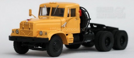 КРАЗ-258Б тягач 1969-77 гг. (желтый)