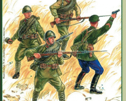 Пехота красной армии (набор № 1)